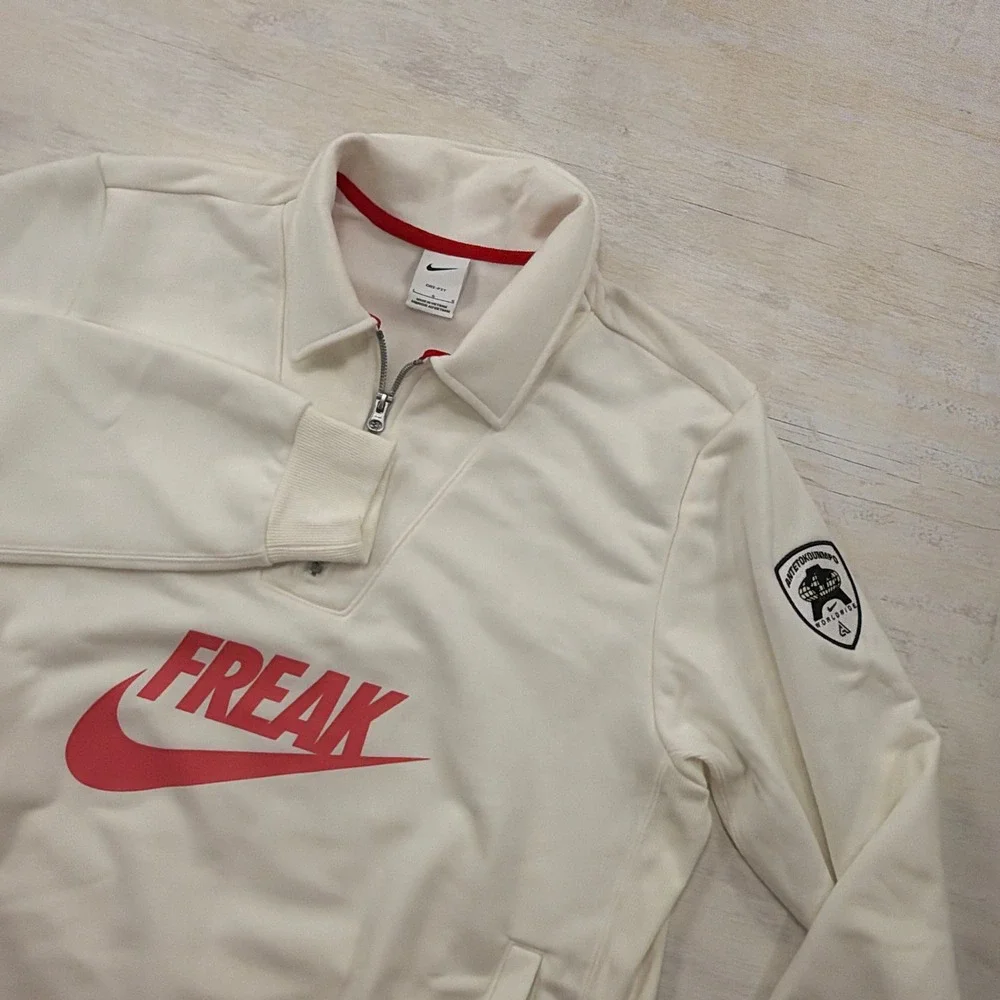 Nike Pullover Giannis Antetokounmpo Freak Dri-FIT Cream Mens Large